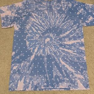 Bleach dyed tee